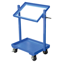 Stock Cart, Steel, 30-11/16" W x 19-1/4" D, 2 Shelves, 200 lbs. Capacity MH045 | Caster Town