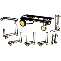 RockNRoller<sup>®</sup> Multi-Cart<sup>®</sup> 8-in-1 Equipment Transporter - Mid, Steel, 500 lbs. Capacity MN566 | Caster Town