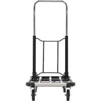 Fold-Up Platform Truck, Stainless Steel, 300 lbs., 28" L x 16" W, 33-1/2" High MN643 | Caster Town