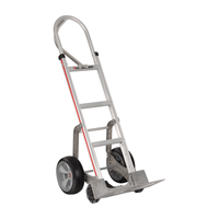 Self-Stabilizing Hand Truck, P-Handle Handle, Aluminum, 55'' Height, 500 lbs. Capacity MO527 | Caster Town