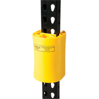 Polyethylene Rack Guard, 5" W x 6" L x 8" H, Yellow MO763 | Caster Town