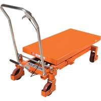 Hydraulic Scissor Lift Table, 40" L x 20 " W, Steel, 2200 lbs. Capacity MP011 | Caster Town