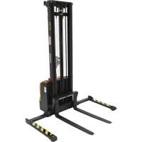 Double Mast Stacker, Electric Operated, 2200 lbs. Capacity, 150" Max Lift MP141 | Caster Town