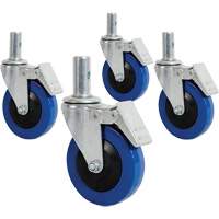 Mini 4" Casters with Locking Pin MP215 | Caster Town