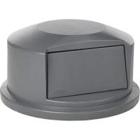 Round Brute<sup>®</sup> Tops, Dome Lid, Plastic/Polyethylene, Fits Container Size: 24" Dia. NA712 | Caster Town