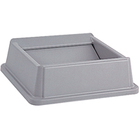 Untouchable<sup>®</sup> Containers, Swing Lid, Plastic/Polyethylene, Fits Container Size: 19-3/4"x 19-3/4" NC437 | Caster Town