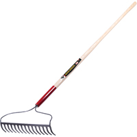 Pro™ Bow Rake, Wood Handle, 60" L, 16" Blade, 15 Tines ND103 | Caster Town