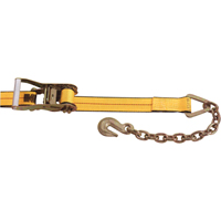 Ratchet Straps, Chain Anchor, 2" W x 30' L, 3335 lbs. (1513 kg) Working Load Limit ND350 | Caster Town