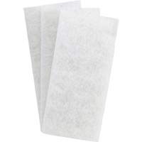 Doodlebug™ White Cleaning Pad, 10" L x 4-1/2" W NH327 | Caster Town