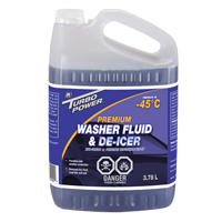 Turbo Power<sup>®</sup> Premium Windshield Washer & De-Icer Fluid, Jug, 3.78 L NKB959 | Caster Town