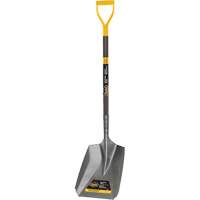Serrated Snow Shovel, Tempered Steel Blade, 11-7/10" Wide, D-Grip Handle NO791 | Caster Town