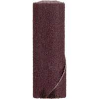 Standard Abrasives™ Straight Cartridge Roll, 80 Grit, 1/2" Dia., Aluminum Oxide, 1-1/2" L, 1/8" Arbor UAE366 | Caster Town