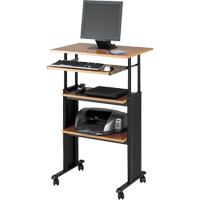 Muv™ Stand-Up Adjustable Height Workstations ON734 | Caster Town