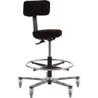 TF 150™ Ergonomic Welding Chair, Fabric, Black OP279 | Caster Town