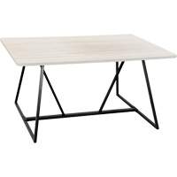 Oasis™ Sitting Teaming Table, 48" L x 60" W x 29" H, White OQ702 | Caster Town