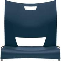 Duet™ Armless Training Chair, Plastic, 33-1/4" High, 350 lbs. Capacity, Blue OQ781 | Caster Town