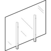 Sneeze Guard, 36" W x 36" H OR026 | Caster Town