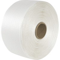 Woven Cord Strapping, Polyester Cord, 1/2" W x 3900' L, Manual Grade PB022 | Caster Town