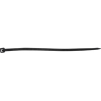 Cable Ties, 4" Long, 18 lbs. Tensile Strength, Black PF386 | Caster Town