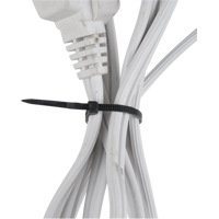 Cable Ties, 4" Long, 18 lbs. Tensile Strength, Black PF386 | Caster Town