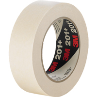 201+ General Use Masking Tape, 24 mm (1") x 55 m (180'), Tan PF512 | Caster Town