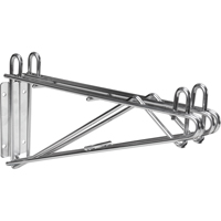 Direct Wall Mount for Chromate Wire Shelving RL899 | Caster Town