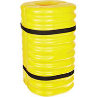 Column Protector, 6" x 6" Inside Opening, 24" L x 24" W x 42" H, Yellow RN040 | Caster Town
