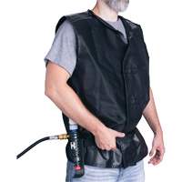 Vortex Cooling Vest with Plastic Cooler, Large, Black SAK321 | Caster Town