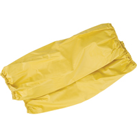 Disposable Sleeves with Elastic Cuffs, 18" long, Polyester/PVC, Yellow SAL703 | Caster Town