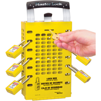 Latch Tight™ Lock Boxes, Yellow SAO628 | Caster Town