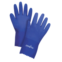 Ultra Flexible Gloves, Size X-Large/10, 12" L, PVC, Interlock Inner Lining, 45-mil SAP879 | Caster Town