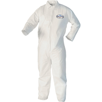Kleenguard™ A40 Coveralls, 2X-Large, White, Microporous SAQ762 | Caster Town