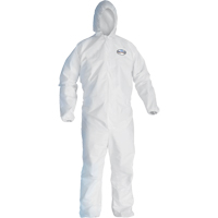 Kleenguard™ A40 Coveralls, X-Large, White, Microporous SAQ773 | Caster Town