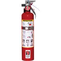 Fire Extinguisher, ABC, 2.5 lbs. Capacity SAQ814 | Caster Town