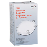 Particulate Respirators, N95, NIOSH Certified, Medium/Large SAS497 | Caster Town