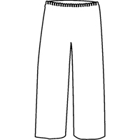 Pants, Tyvek<sup>®</sup> 400, 2X-Large, White SAV185 | Caster Town