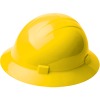 ERB Liberty<sup>®</sup> Full Brim Type 2 Safety Cap, Ratchet Suspension, Yellow SDL924 | Caster Town