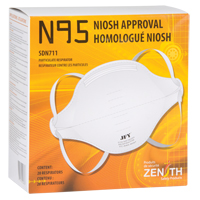 Particulate Respirator, N95, NIOSH Certified, Medium/Large SDN711 | Caster Town