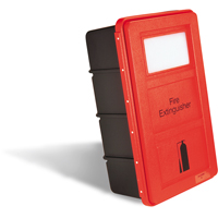 Fire Extinguisher Wall Case SE100 | Caster Town