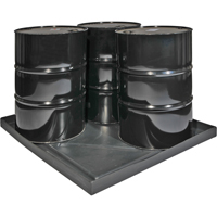 Econo Spill Shells™, 51" L x 47" W x 5" H, 36 US gal. Spill Capacity SEC890 | Caster Town