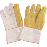 Hot Mill Gloves, Cotton, X-Large, Protects Up To 482° F (250° C) SEF067 | Caster Town