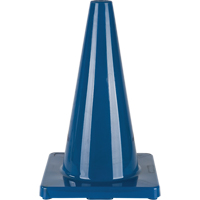Coloured Traffic Cone, 18", Blue SEH136 | Caster Town