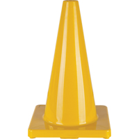 Coloured Traffic Cone, 18", Yellow SEH137 | Caster Town