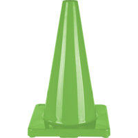 Coloured Traffic Cone, 18", Green SEH139 | Caster Town
