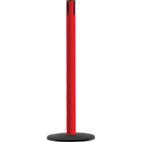 Advance TensaBarrier<sup>®</sup> - Receiver Post, 36" High, Red SEH490 | Caster Town