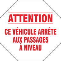 French Traffic Sign, Vinyl, 18" W x 18" H SEI461 | Caster Town