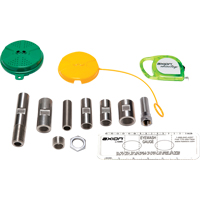 Axion Advantage<sup>®</sup> Eye/Face Wash Upgrade Kit with Green ABS Plastic Eye/Face Wash Head SEI816 | Caster Town