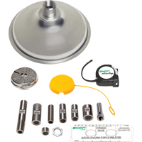 Axion Advantage<sup>®</sup> Shower & Eye/Face Wash Upgrade Kit with Stainless Steel Eye/Face Wash Head & Showerhead SEI819 | Caster Town