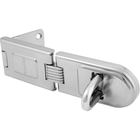Hinged Security Hasps, Silver SEJ524 | Caster Town