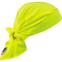 Chill-Its<sup>®</sup> 6710FR FR Cooling Triangle Hat, High Visibility Lime-Yellow SEL877 | Caster Town